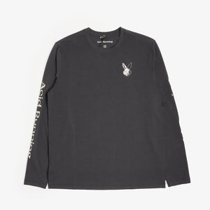 Acid Running Long Sleeve T-Shirt - Grey