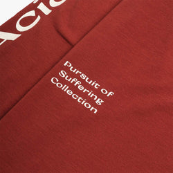 thumbnail Acid Running Long Sleeve T-Shirt, Fired Brick, Detail Shot 5