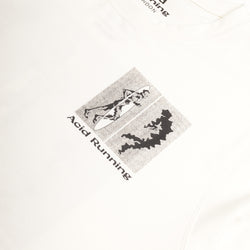 thumbnail Acid Running Transcendent Runner T-Shirt, Bone, Detail Shot 2