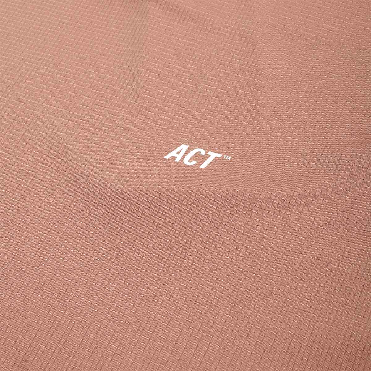 ACT BioPerf T-Shirt, Terracotta, Detail Shot 2