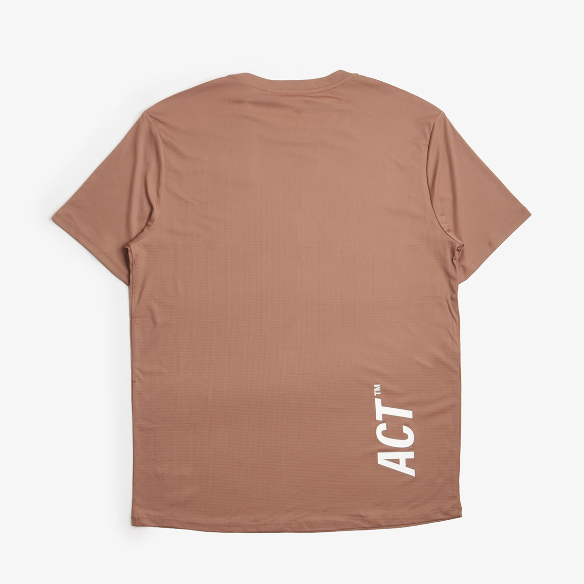 main ACT BioPerf T-Shirt, Terracotta, Detail Shot 5