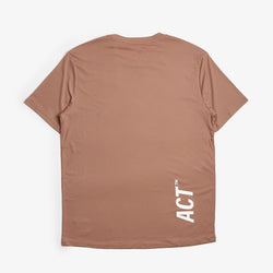 thumbnail ACT BioPerf T-Shirt, Terracotta, Detail Shot 5