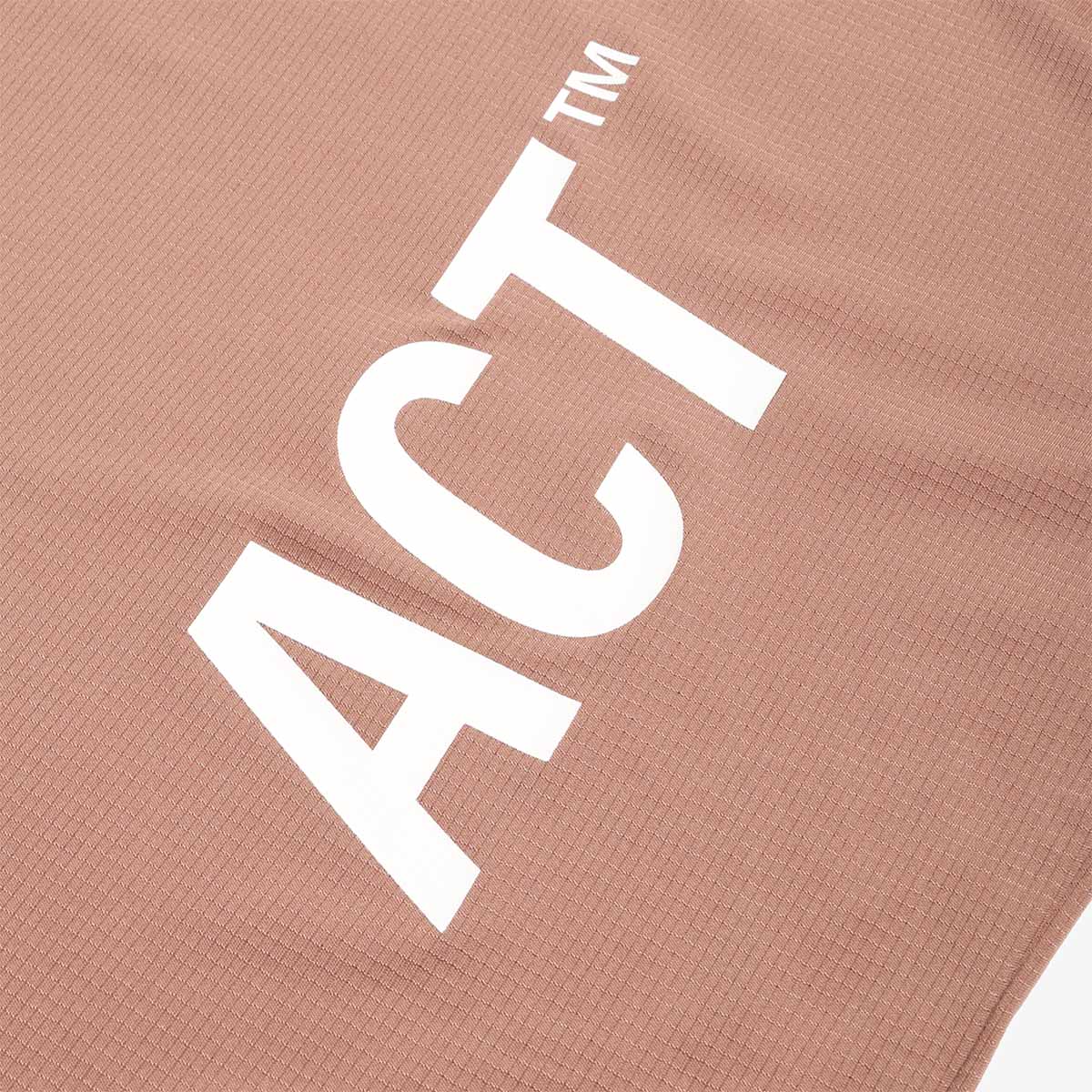 main ACT BioPerf T-Shirt, Terracotta, Detail Shot 6