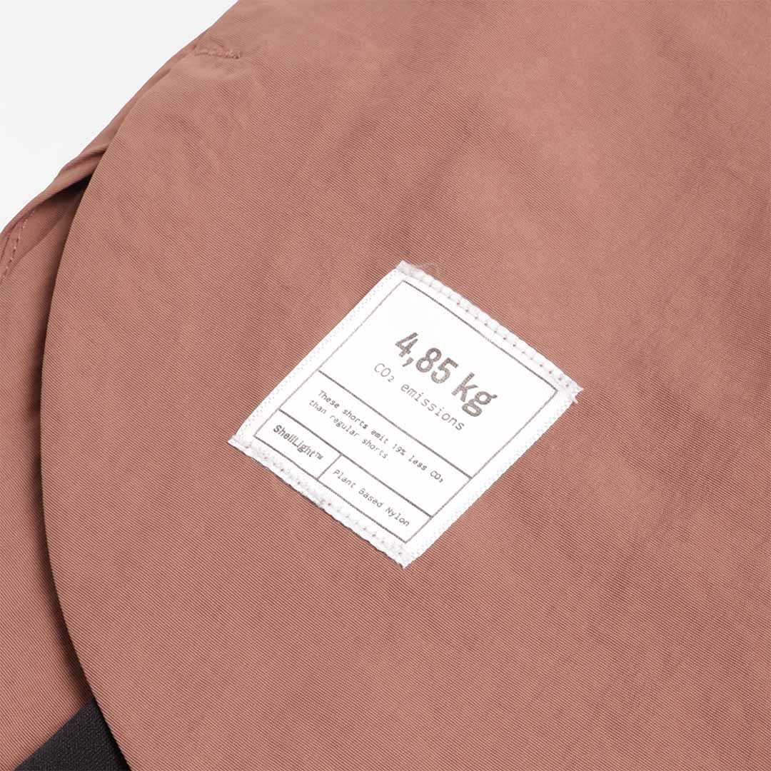 main ACT ShellLight 2-in-1 Shorts, Terracotta, Detail Shot 3