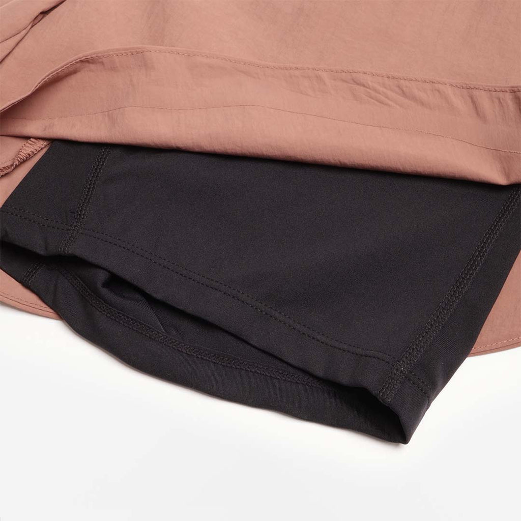 ACT ShellLight 2-in-1 Shorts, Terracotta, Detail Shot 5