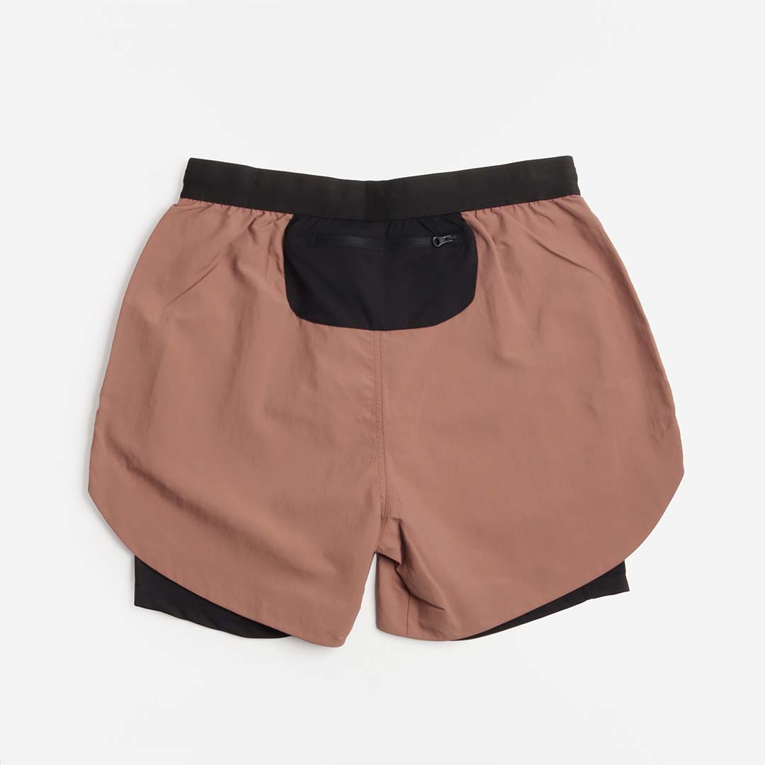 ACT ShellLight 2-in-1 Shorts, Terracotta, Detail Shot 6