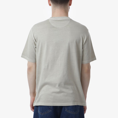 Adidas Originals Essentials+ Dye Pocket T-Shirt, Putty Grey, Detail Shot 3