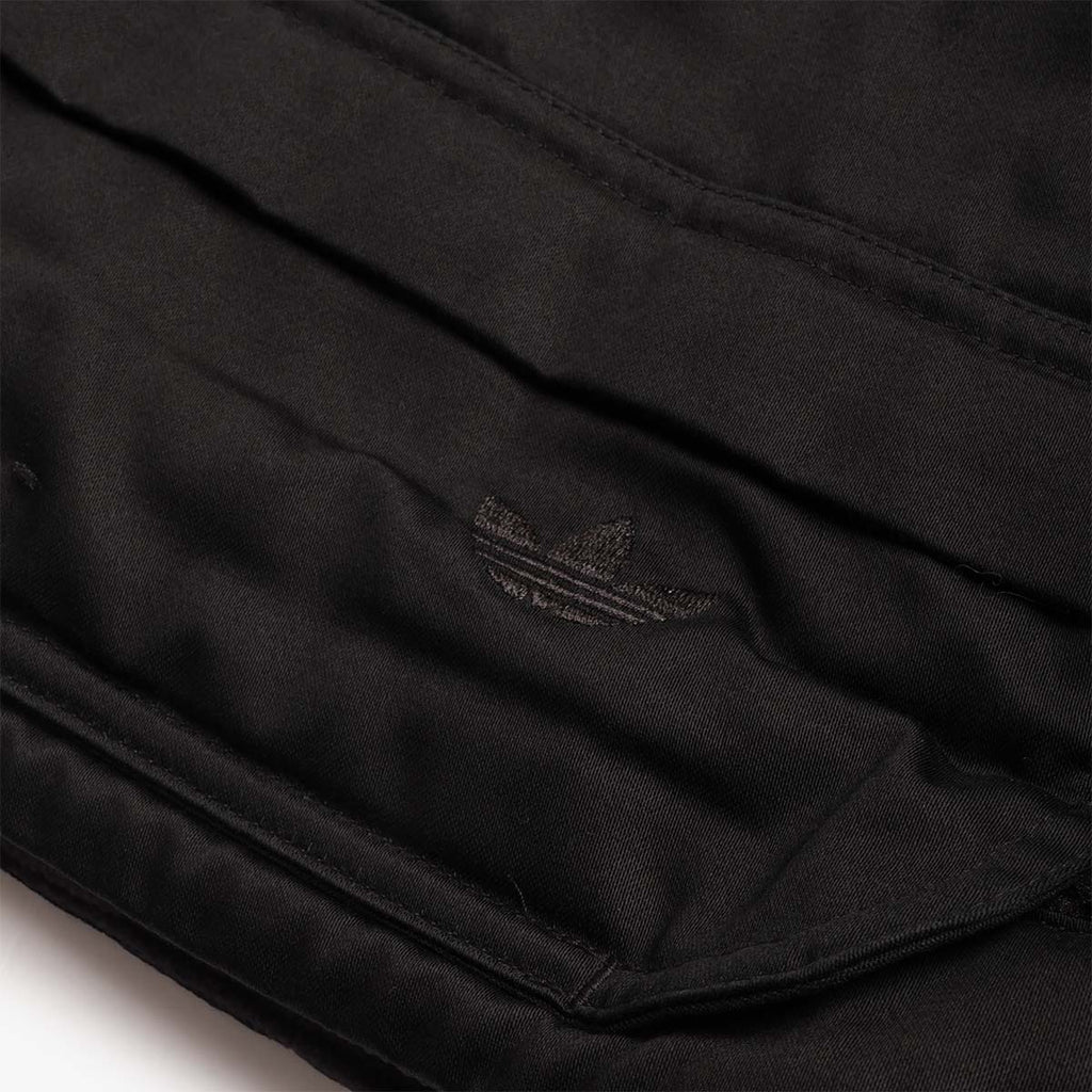Adidas Originals Premium Essentials Polar Full Zip Fleece, Black, Detail Shot 2