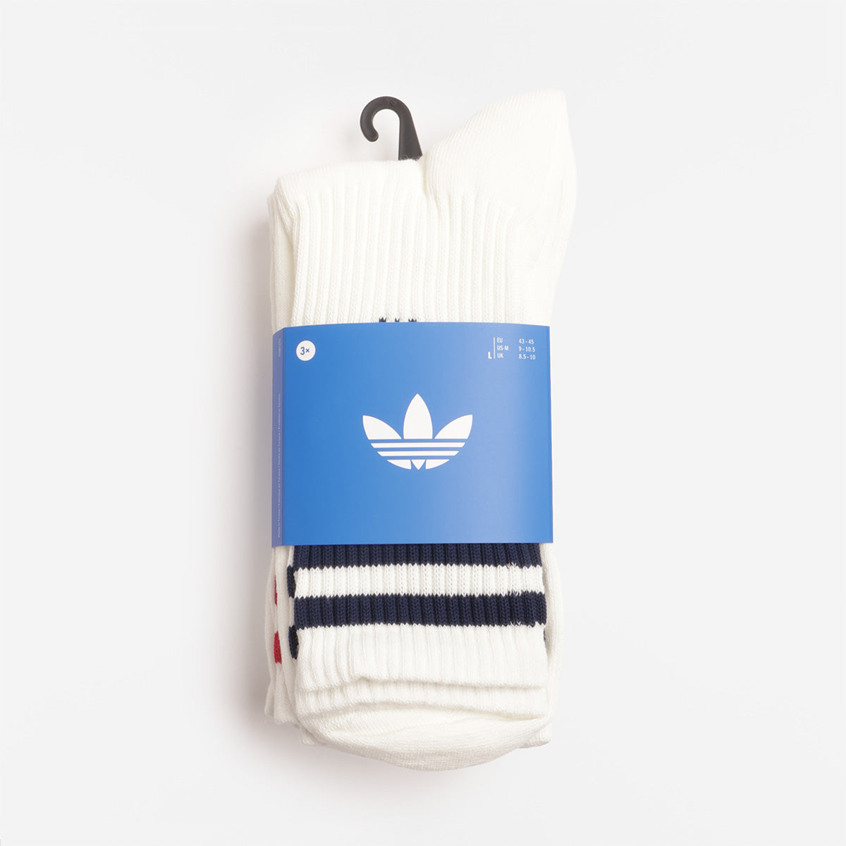 Adidas Originals 3-Stripes Crew Socks 3 Pack