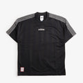 Adidas Originals 90s Stripe Jersey, Black, Detail Shot 1