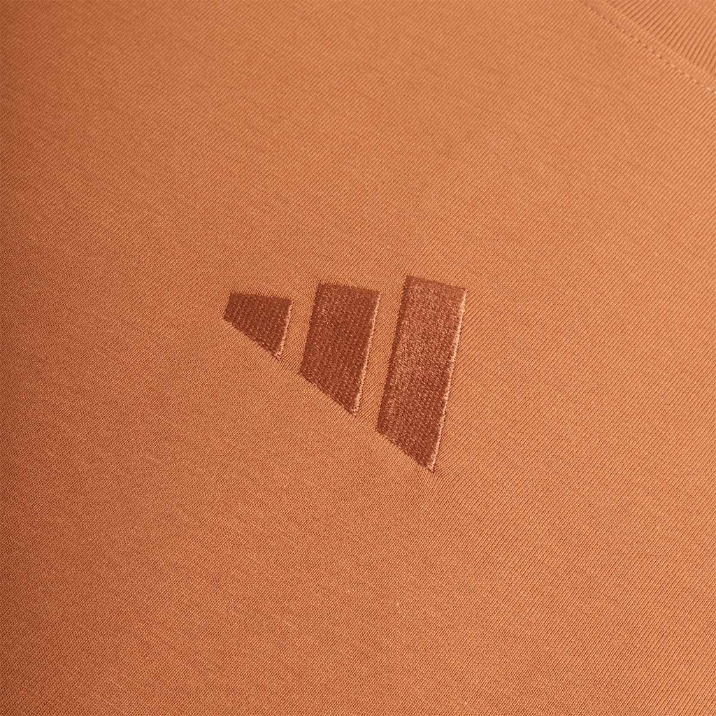 Adidas Originals All SZN T-Shirt, Dusky Bronze, Detail Shot 3