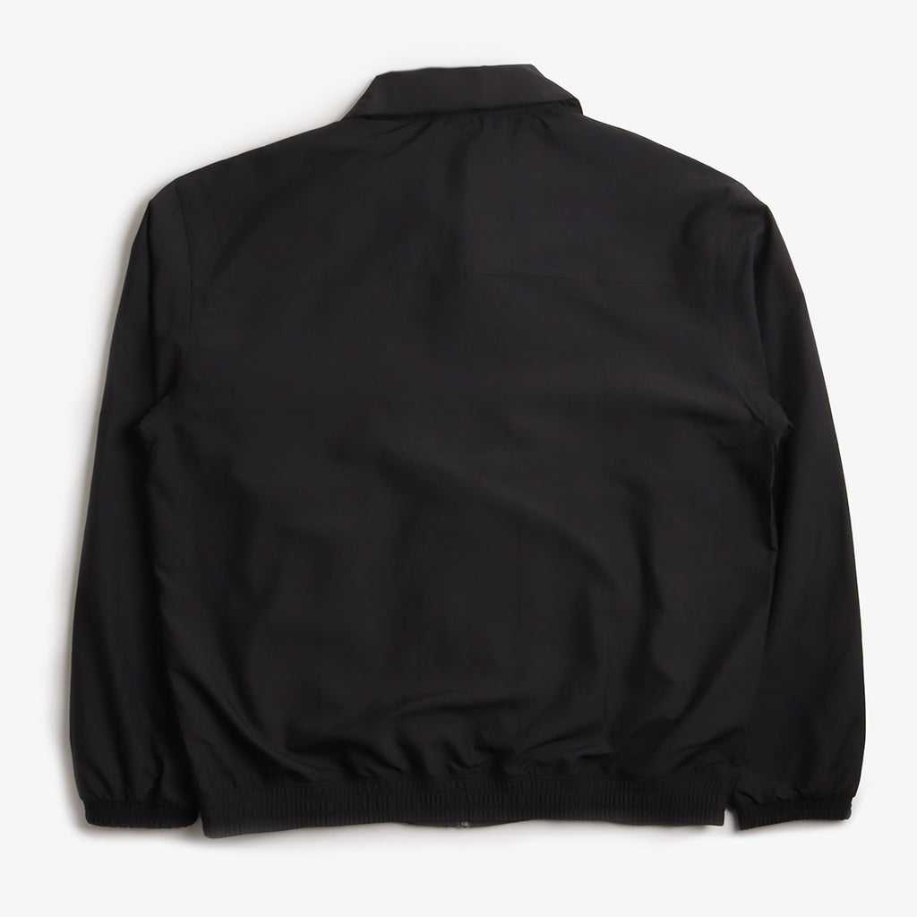 Adidas Originals Brushed Woven Track Top, Black, Detail Shot 2