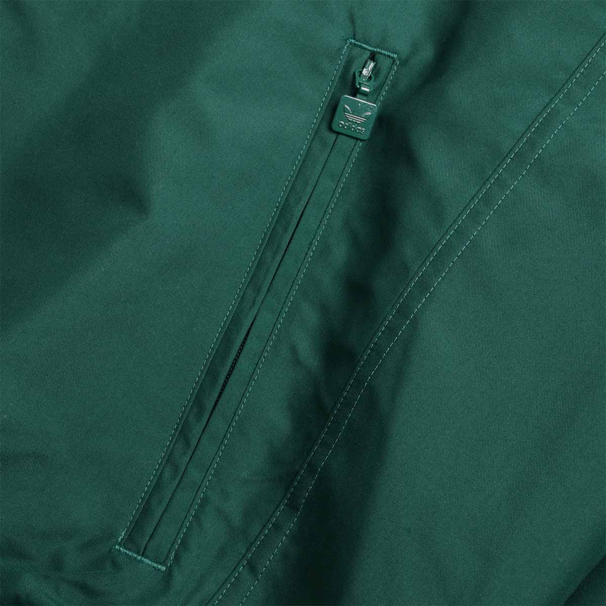 Adidas Originals Brushed Woven Track Top, Collegiate Green, Detail Shot 3
