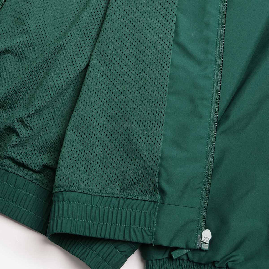 Adidas Originals Brushed Woven Track Top, Collegiate Green, Detail Shot 4