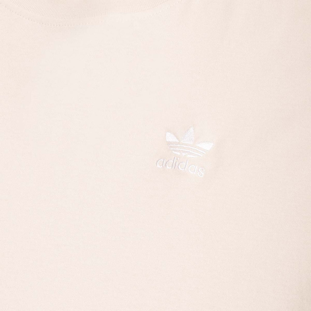 Adidas Originals Essentials Oversized T-Shirt, Wonder White, Detail Shot 2