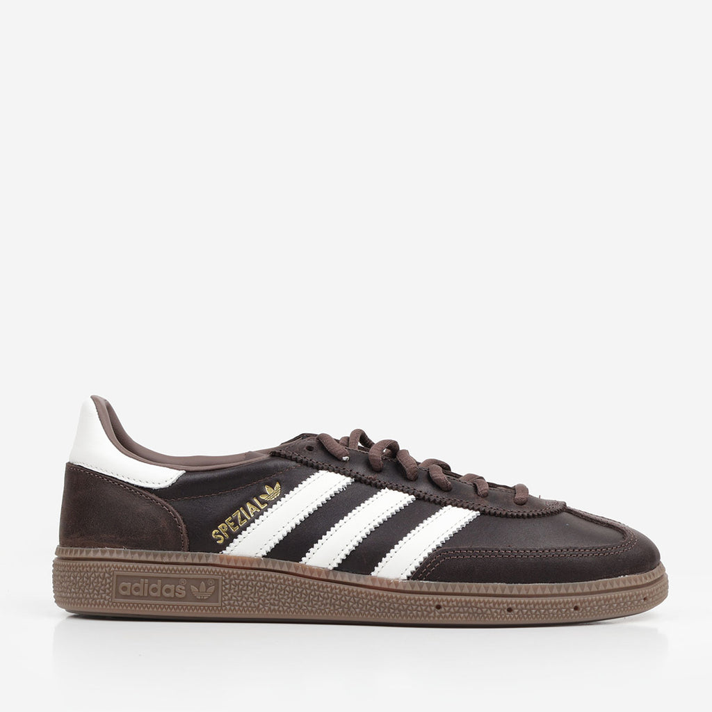 Adidas Originals Handball Spezial Shoes, Brown Core White Earth Strata, Detail Shot 1
