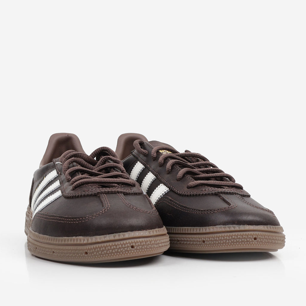 Adidas Originals Handball Spezial Shoes, Brown Core White Earth Strata, Detail Shot 2