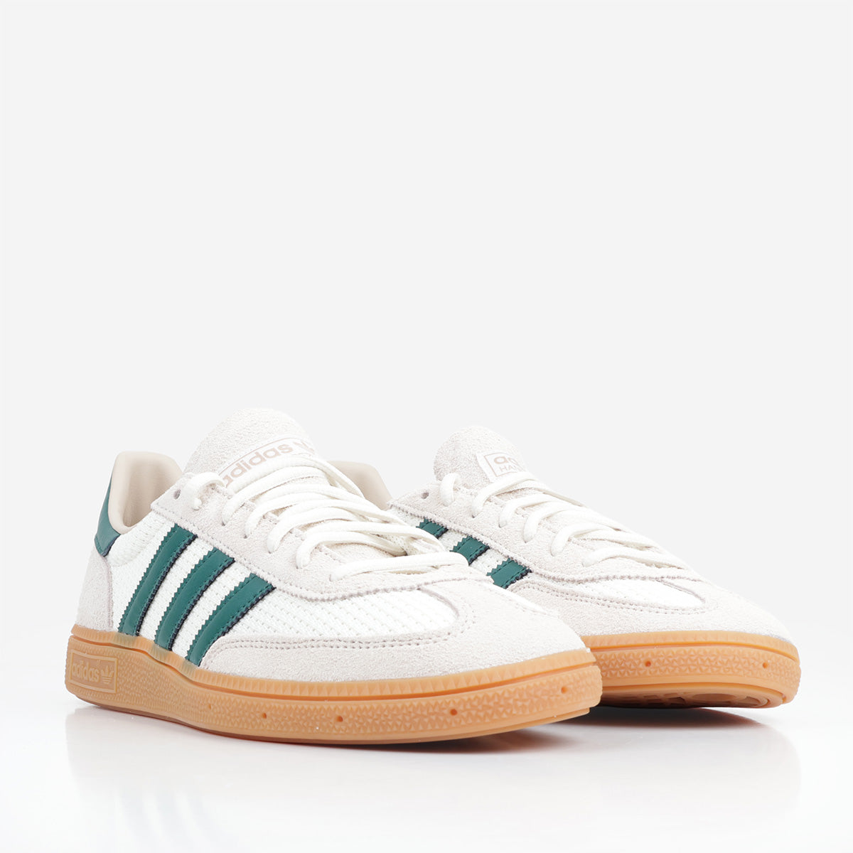 Adidas Originals Handball Spezial Shoes - Off White/Collegiate Green/Gum   Urban Industry