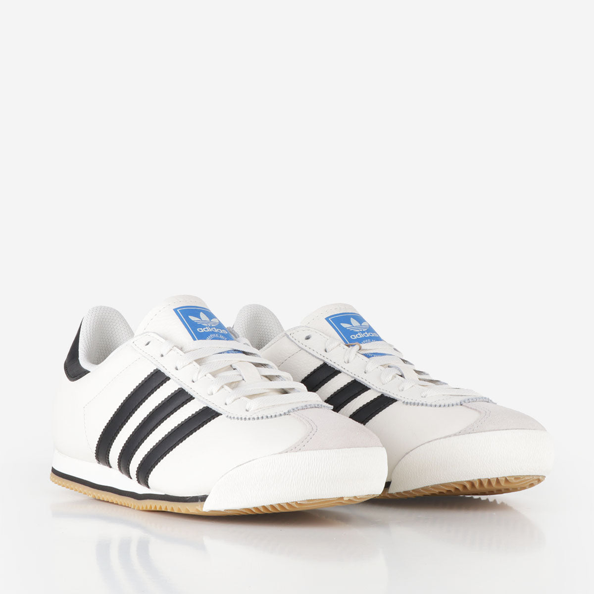 Adidas Originals Kick Shoes, Core White Core Black Gum 3, Detail Shot 2