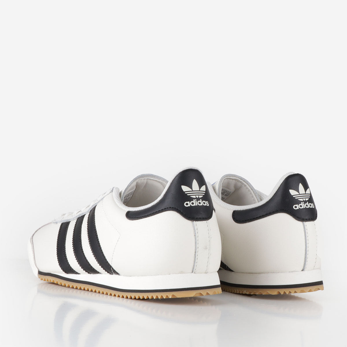 Adidas Originals Kick Shoes, Core White Core Black Gum 3, Detail Shot 3