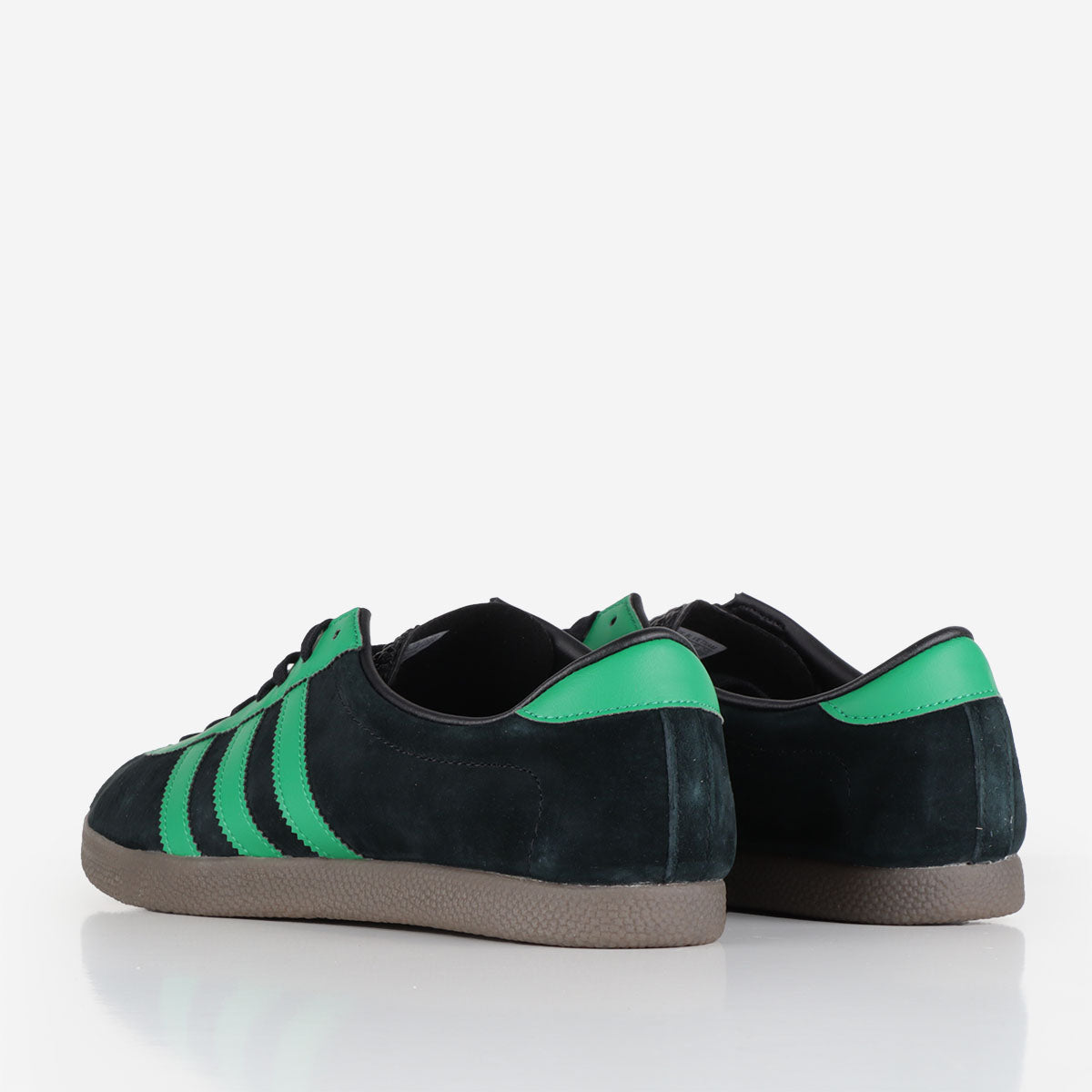 Adidas Originals London Shoes, Core Black Green Gum 5, Detail Shot 3