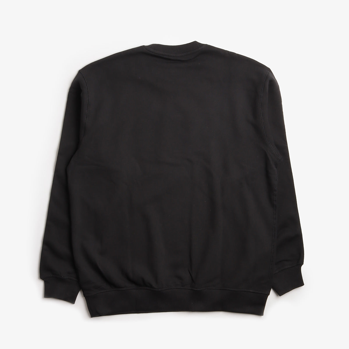 Adidas Originals Premium Essentials Crew Sweatshirt, Black, Detail Shot 2