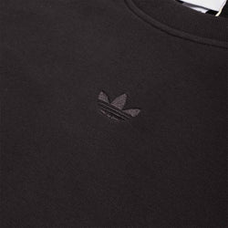 thumbnail Adidas Originals Premium Essentials Crew Sweatshirt, Black, Detail Shot 3