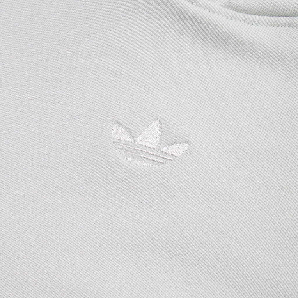 Adidas Originals Premium Essentials Hoodie, Linen Green, Detail Shot 2