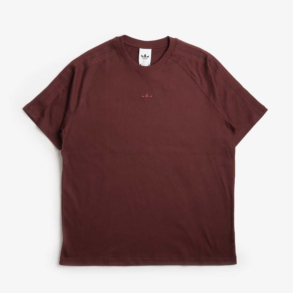 Adidas Originals Premium Essentials T-Shirt, Aurora Ruby, Detail Shot 1