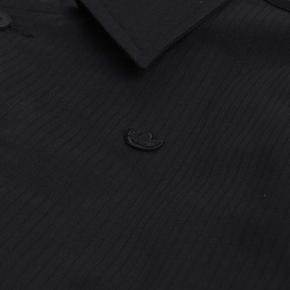 Adidas Originals Premium Essentials+ C FZ Jacket, Black, Detail Shot 2
