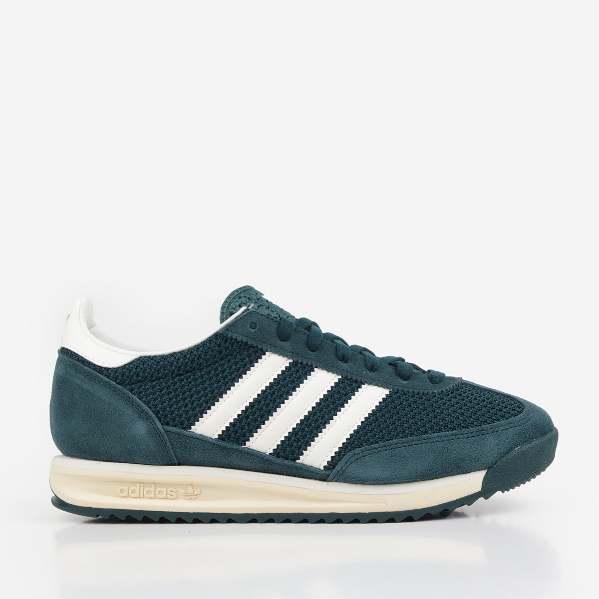 Adidas Originals SL 72 RS Shoes, Aurora Ivy Off White, Detail Shot 1