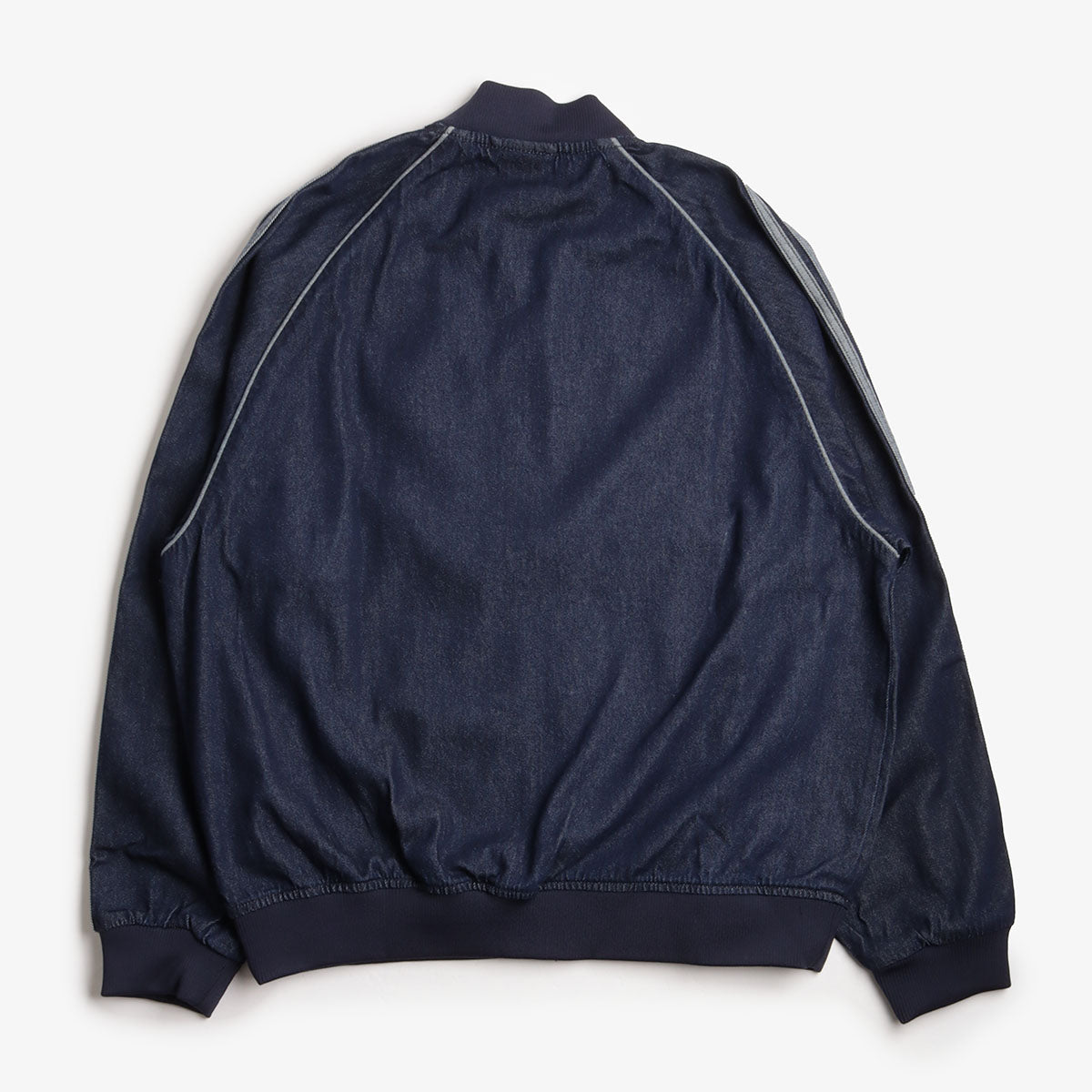Adidas Originals SST Adicolor Denim Track Top, Indigo Denim, Detail Shot 2