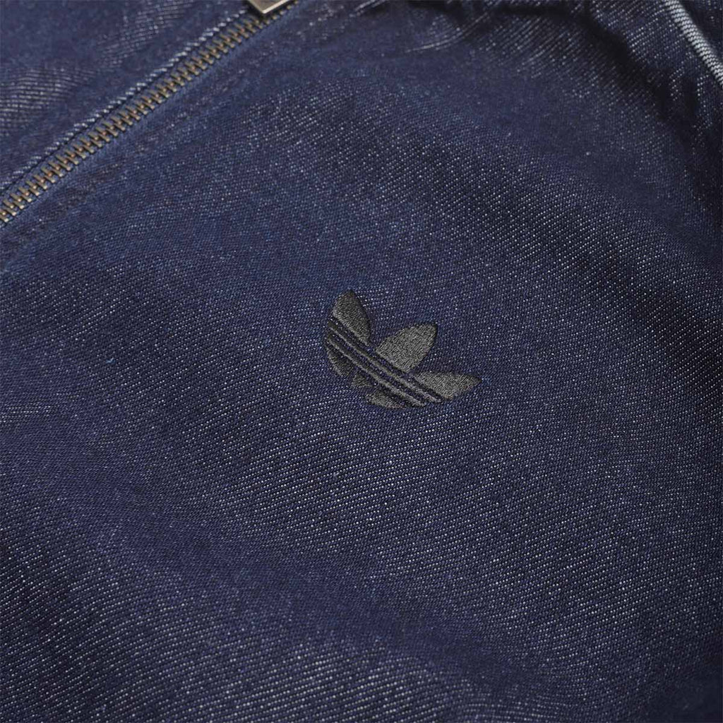 Adidas Originals SST Adicolor Denim Track Top, Indigo Denim, Detail Shot 3
