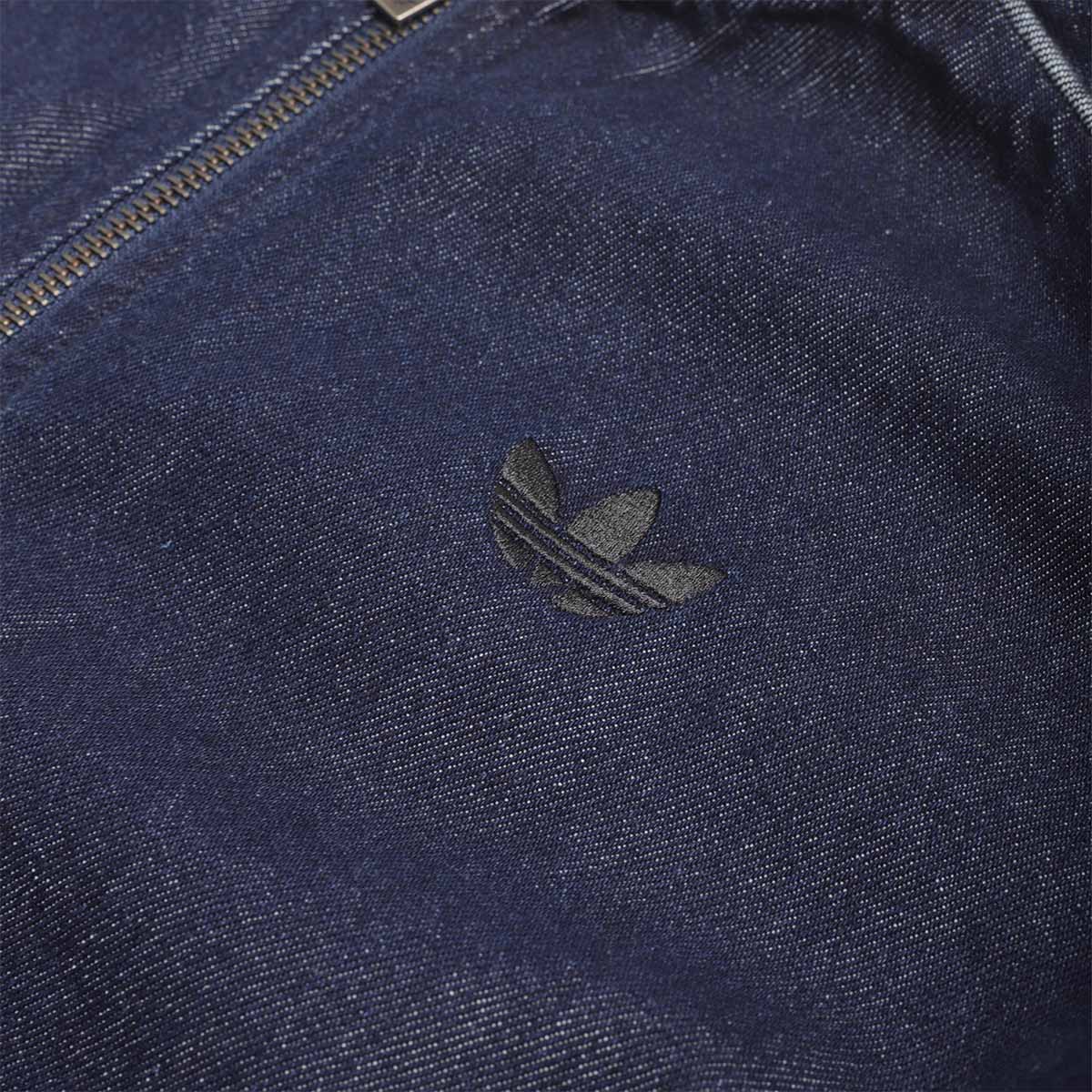 Adidas Originals SST Adicolor Denim Track Top, Indigo Denim, Detail Shot 3