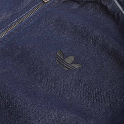 thumbnail Adidas Originals SST Adicolor Denim Track Top, Indigo Denim, Detail Shot 3