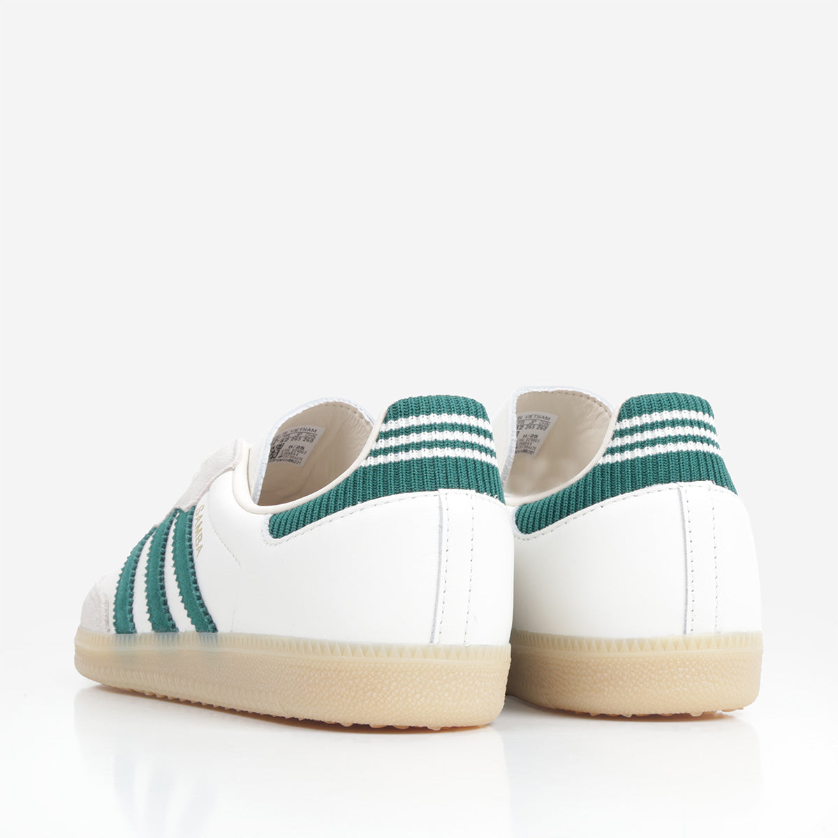 Adidas Originals Samba OG Shoes - Cloud White/Collegiate Green/Gum 3 Urban Industry Adidas Originals Samba OG Shoes - Cloud White/Collegiate Green/Gum 3 Urban Industry