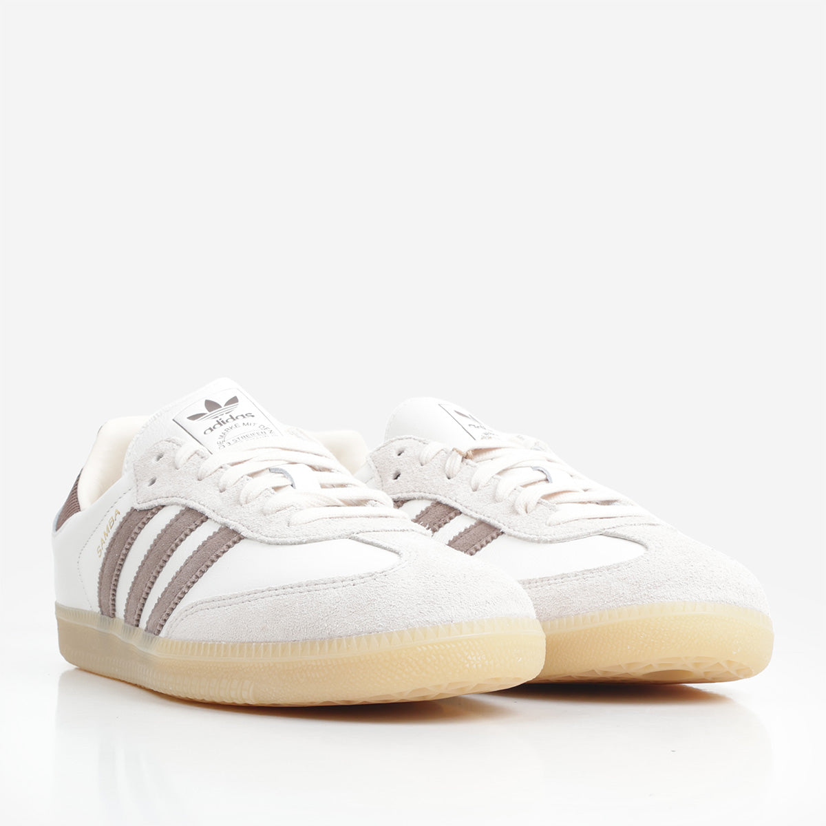 Adidas Originals Samba OG Shoes - Cloud White/Earth Strata/Gum 3 Urban Industry Adidas Originals Samba OG Shoes - Cloud White/Earth Strata/Gum 3 Urban Industry