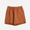 Adidas Originals Soft Lux Shorts, Dusky Bronze, Detail Shot 1
