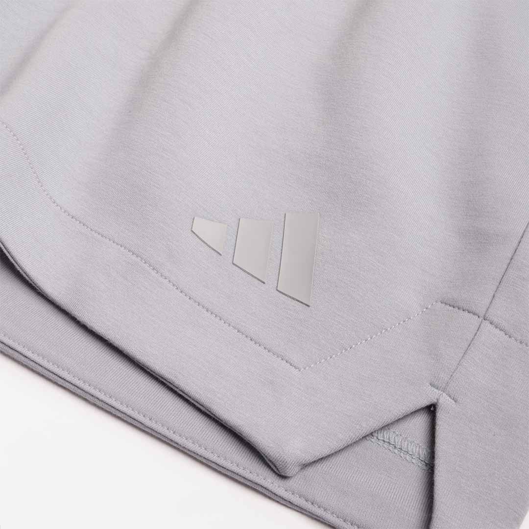 Adidas Originals Soft Lux Shorts, Halo Silver, Detail Shot 2