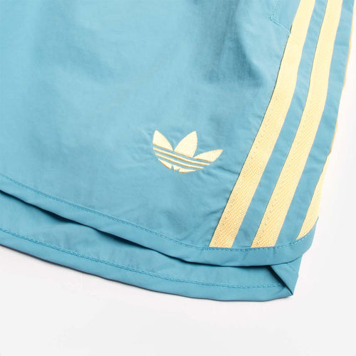 Adidas Originals Sprinter Shorts, Preloved Blue Ice Tangerine, Detail Shot 2
