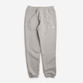 Adidas Originals Trefoil Essentials Pant, Medium Heather Grey White, Detail Shot 1