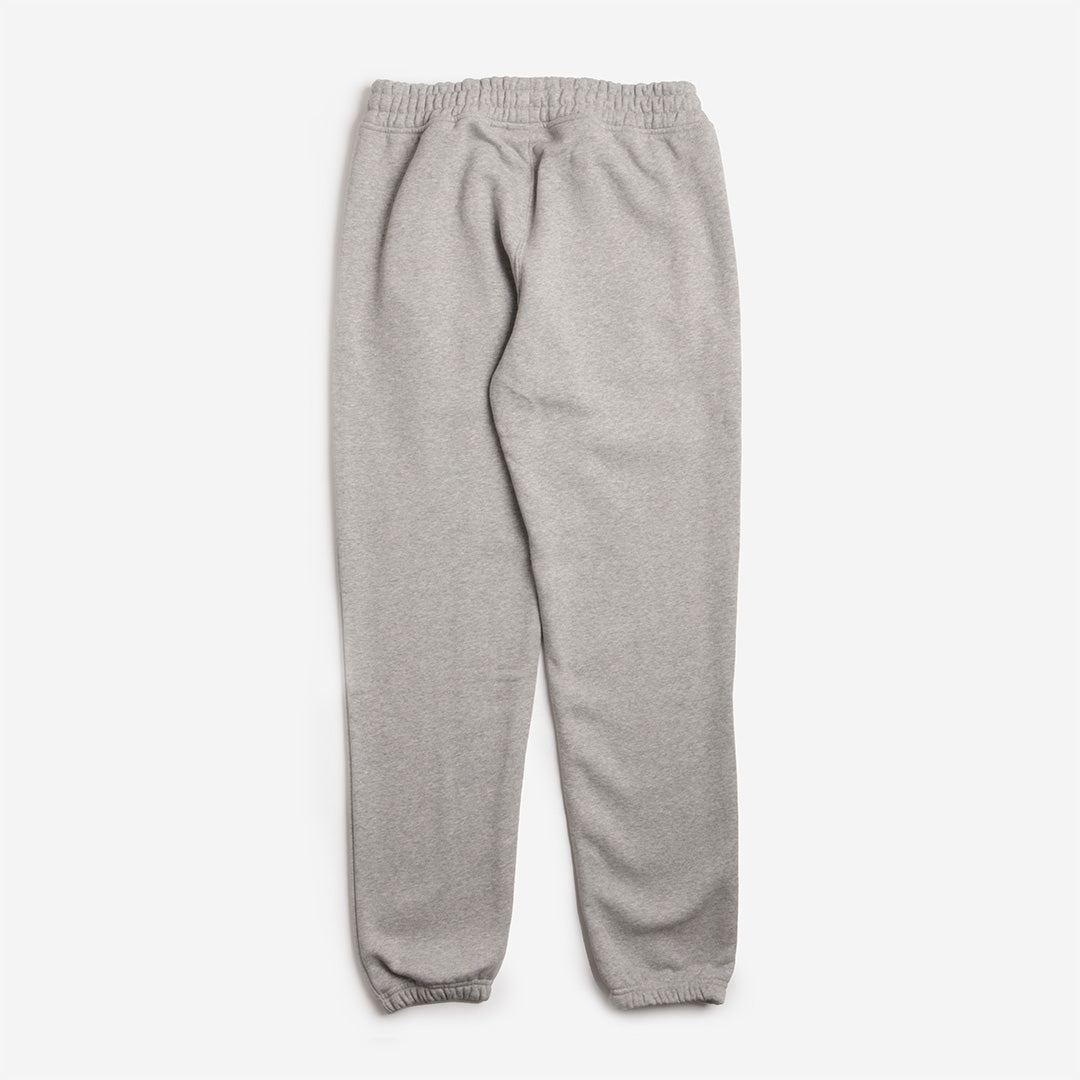 main Adidas Originals Trefoil Essentials Pant, Medium Heather Grey White, Detail Shot 2