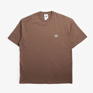 Adidas Originals Trefoil Essentials Spacer Loose T-Shirt - Brown