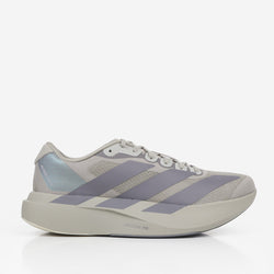 thumbnail Adidas Adizero Evo SL Shoes, Silver Pebble Carbon Iron Metallic, Detail Shot 1