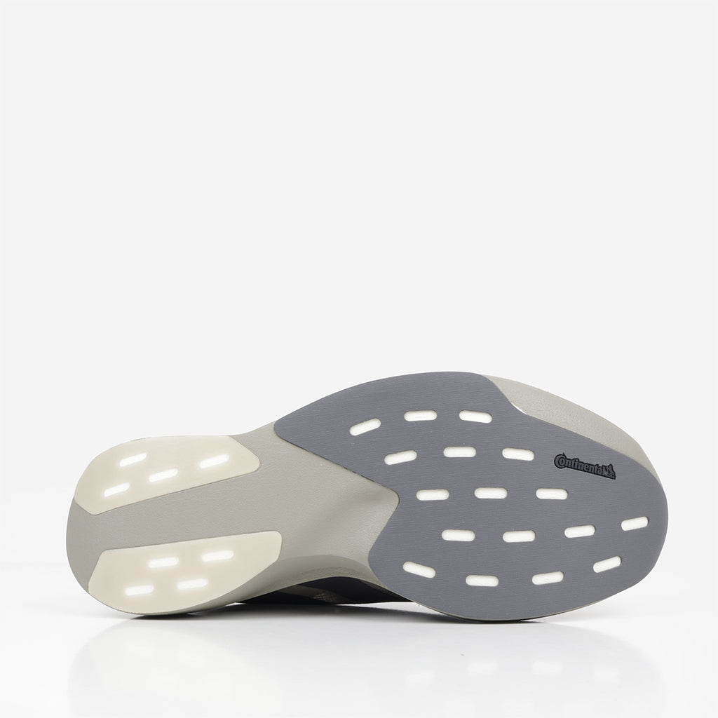 Adidas Adizero Evo SL Shoes, Silver Pebble Carbon Iron Metallic, Detail Shot 4