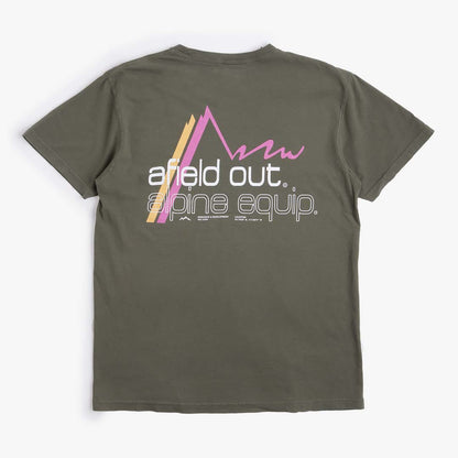Afield Out Cascade T-shirt, Sage, Detail Shot 1