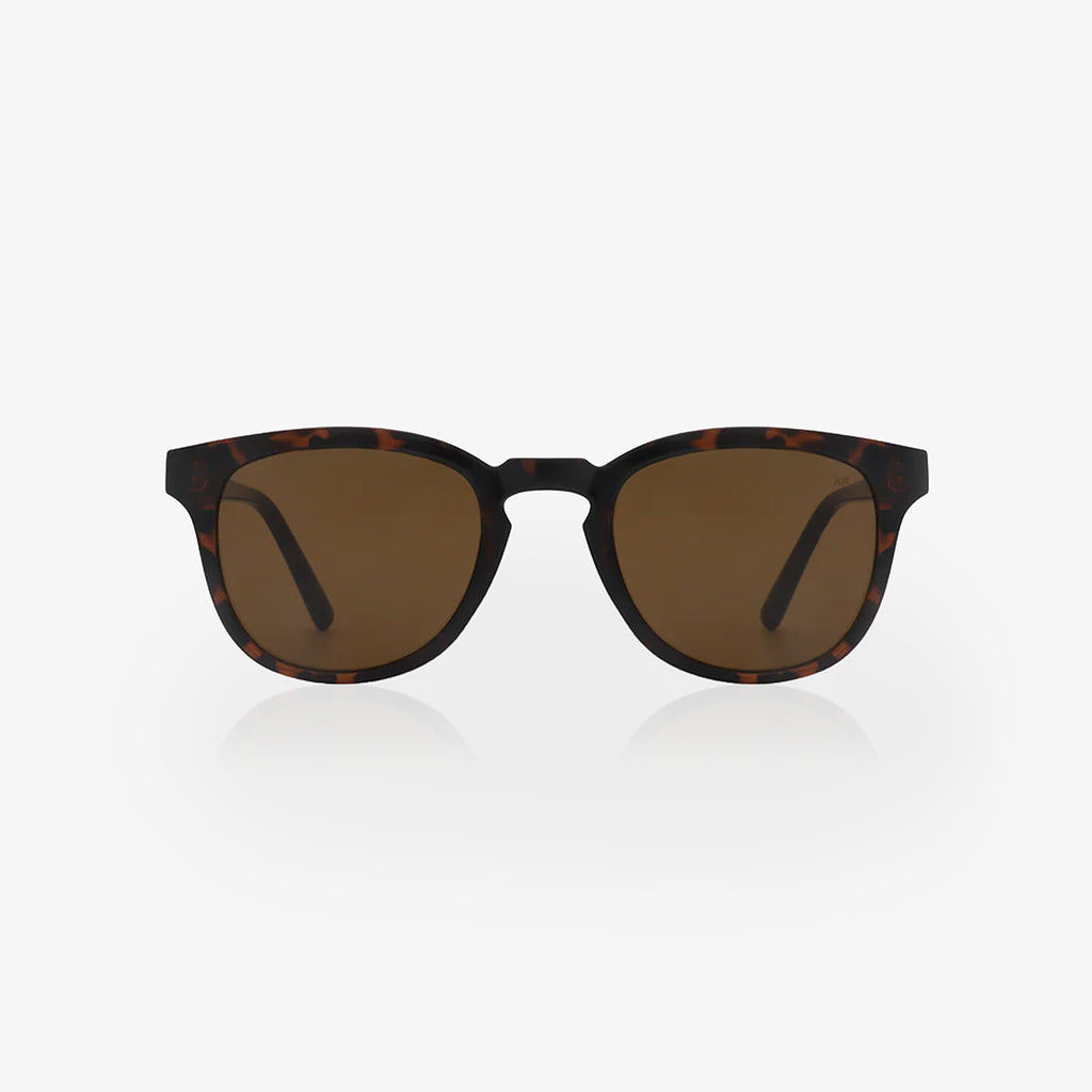 A. Kjaerbede Bate Sunglasses, Demi Tortoise, Detail Shot 1