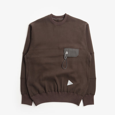 And Wander Crew Neck Sweatshirt