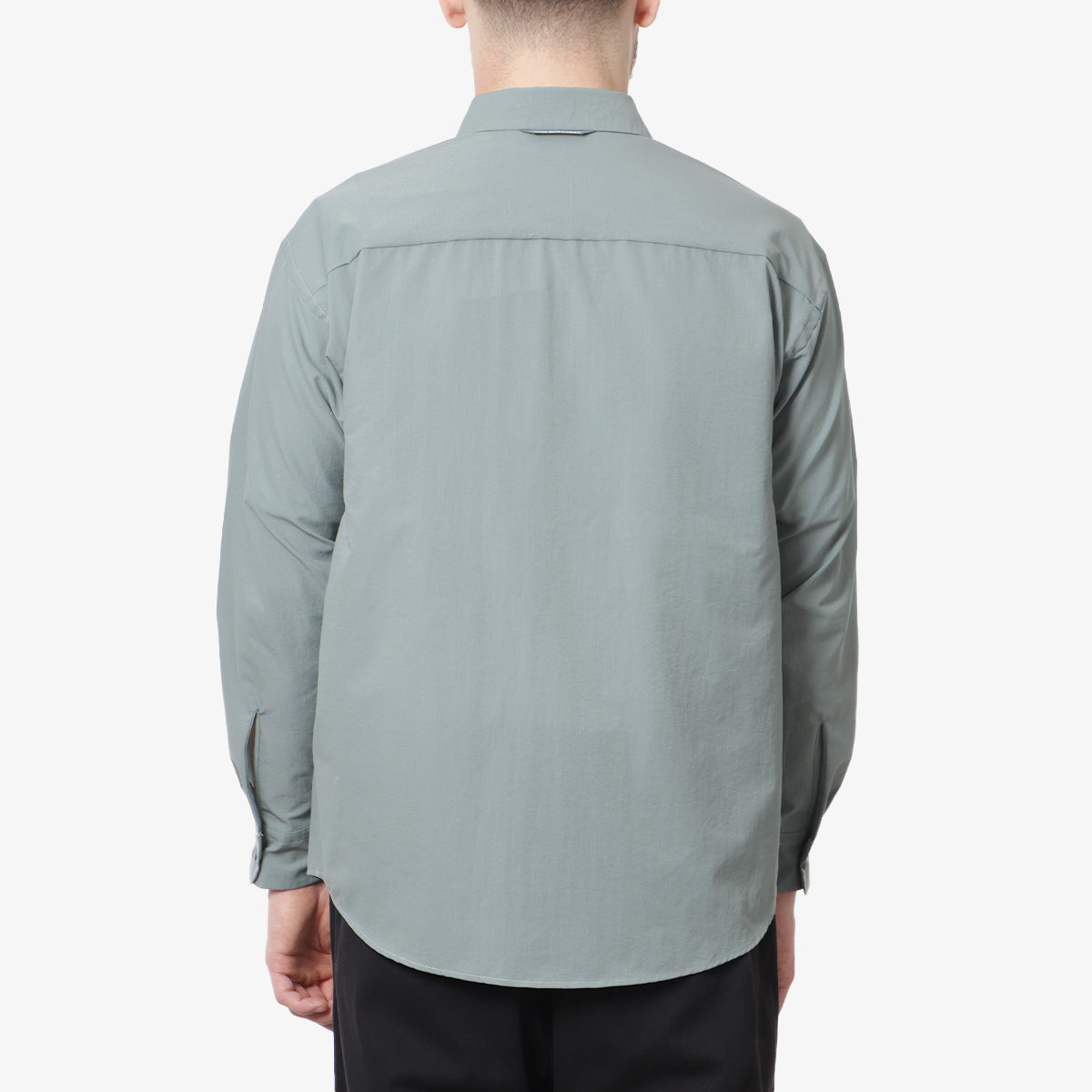 And Wander Dry Breathable Shirt, Blue Grey, Detail Shot 4