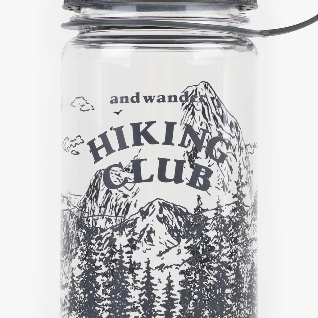And Wander Hiking Club Bottle, Clear, Detail Shot 2